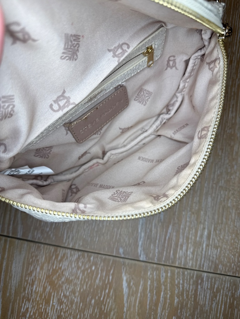 Steve Madden BIDA Nude Belt Bag, Shoulder Bag chain Strap - Picture 11 of 16